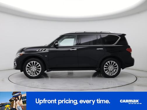 Black 2017 INFINITI QX80