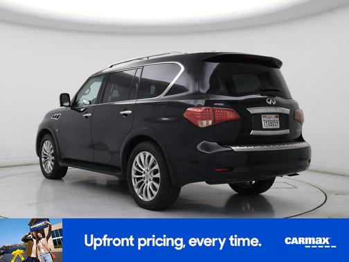 Black 2017 INFINITI QX80