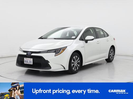 Pearl 2021 Toyota Corolla Hybrid LE