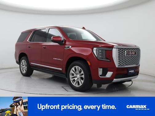 Red 2021 GMC Yukon Denali