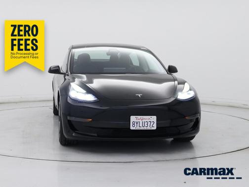 Black 2021 Tesla Model 3 Standard Range Plus