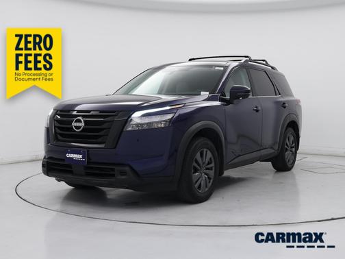Blue 2023 Nissan Pathfinder SV