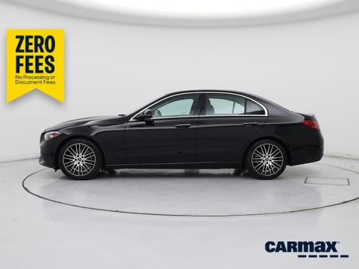 Black 2022 Mercedes-Benz C-Class