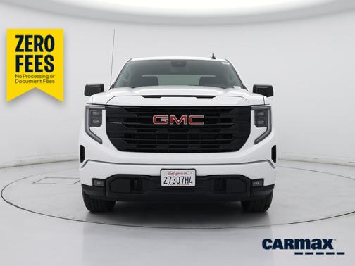 White 2025 GMC Sierra 1500 Elevation