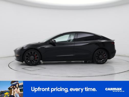 Black 2022 Tesla Model 3 Performance