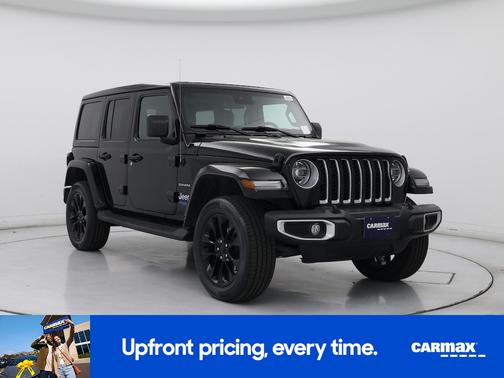 Black 2021 Jeep Wrangler Unlimited 4xe Unlimited Sahara