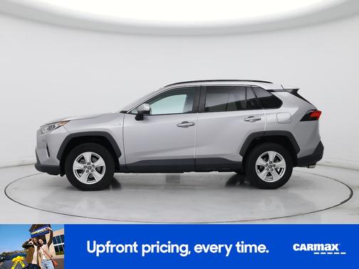 Silver 2020 Toyota RAV4 Hybrid XLE