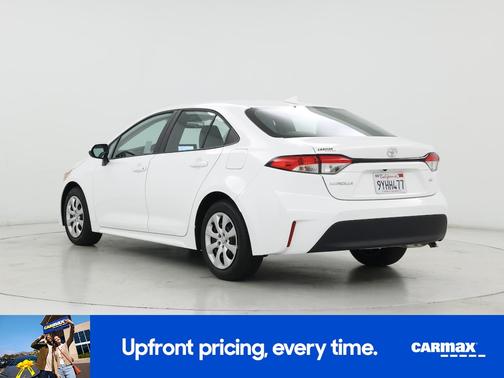White 2026 Toyota Corolla LE