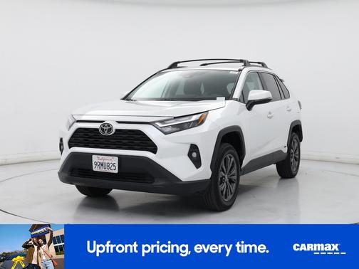 White 2025 Toyota RAV4 Hybrid XLE Premium