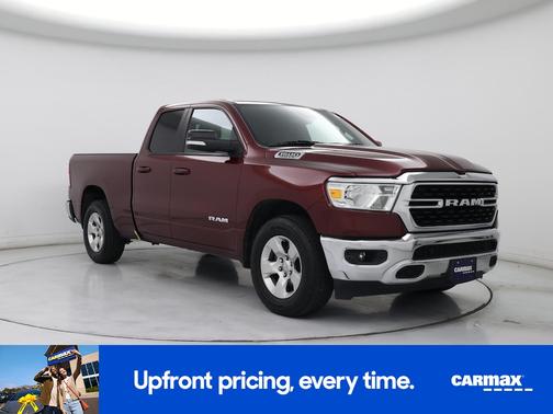 Red 2022 RAM 1500 Bighorn