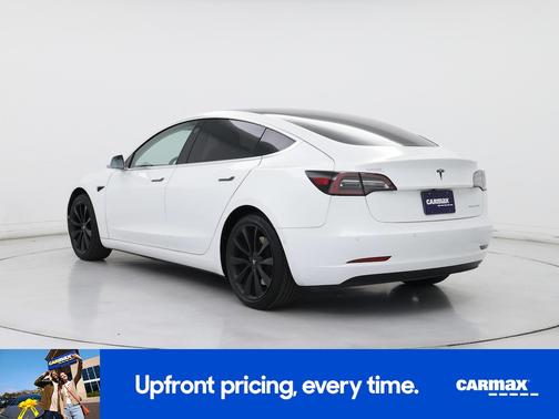 White 2019 Tesla Model 3 Long Range