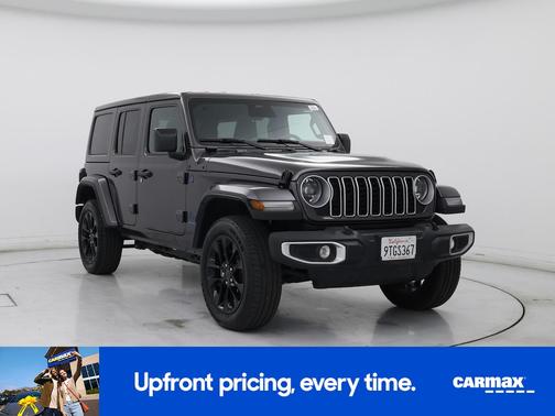 Gray 2025 Jeep Wrangler 4xe Sahara