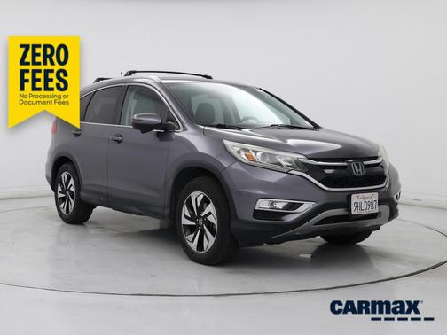 Gray 2016 Honda CR-V Touring
