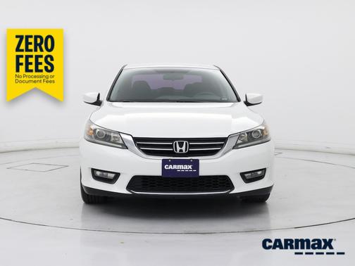 White 2015 Honda Accord Sport
