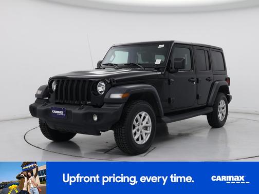 Black 2023 Jeep Wrangler Unlimited Sport S
