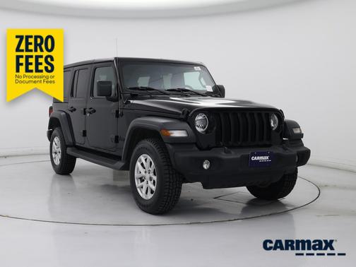 Black 2023 Jeep Wrangler Unlimited Sport S