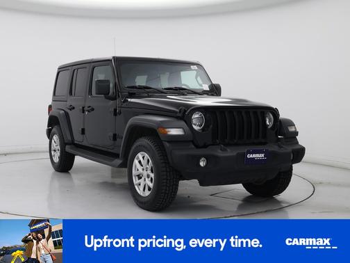 Black 2023 Jeep Wrangler Unlimited Sport S