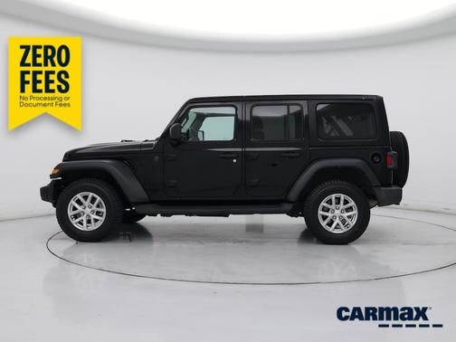 Black 2023 Jeep Wrangler Unlimited Sport S