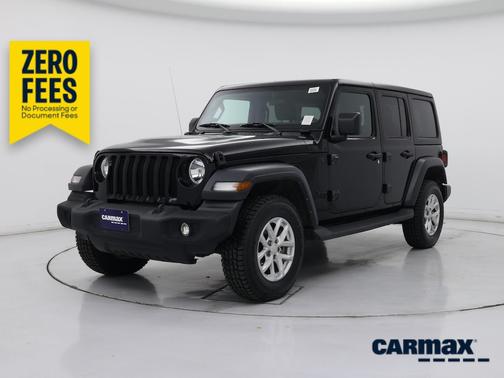 Black 2023 Jeep Wrangler Unlimited Sport S