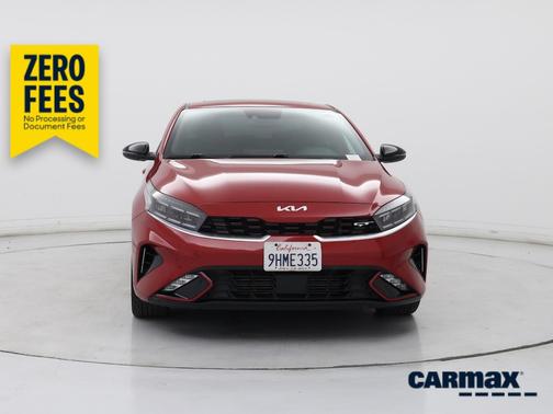 Red 2023 Kia Forte GT
