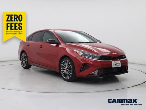 Red 2023 Kia Forte GT