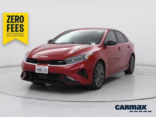 Red 2023 Kia Forte GT