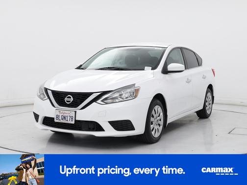 White 2018 Nissan Sentra SV