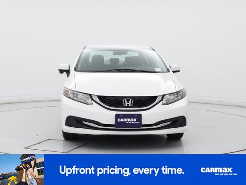 White 2015 Honda Civic SE