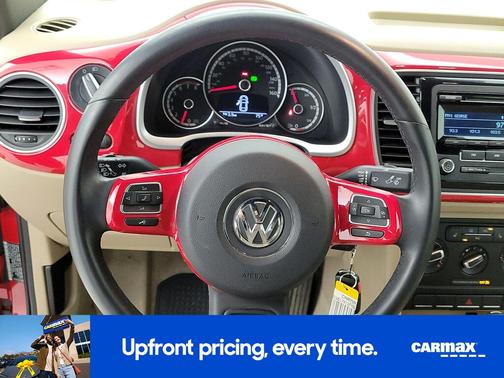 Red 2015 Volkswagen Beetle Classic