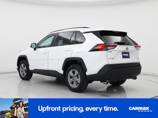 White 2024 Toyota RAV4 Hybrid LE