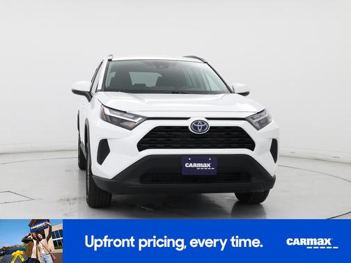 White 2024 Toyota RAV4 Hybrid LE