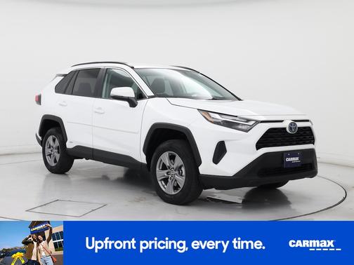 White 2024 Toyota RAV4 Hybrid LE
