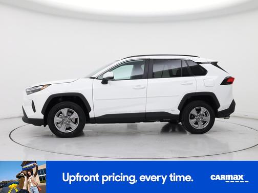 White 2024 Toyota RAV4 Hybrid LE