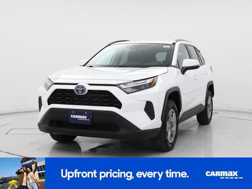 White 2024 Toyota RAV4 Hybrid LE