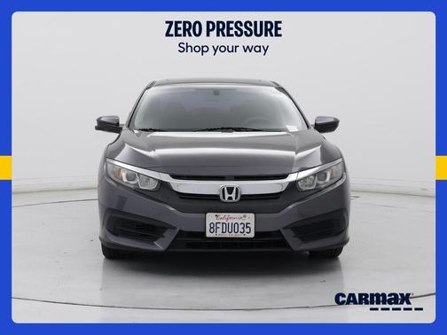 Gray 2018 Honda Civic EX
