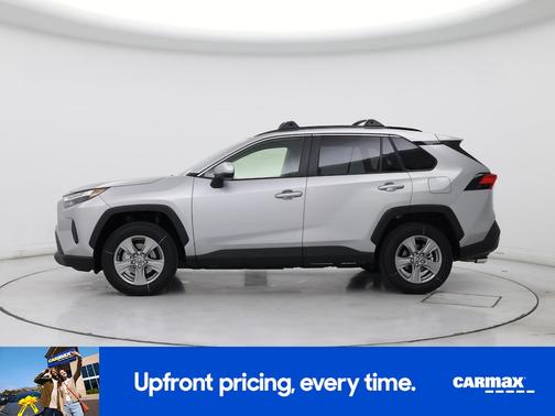 Silver 2025 Toyota RAV4 Hybrid XLE