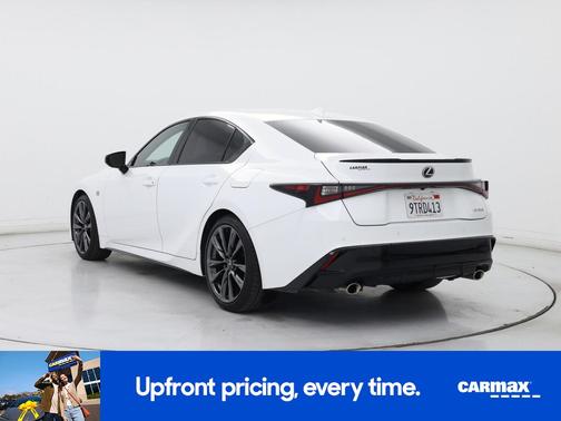 White 2025 Lexus IS 350 F-Sport