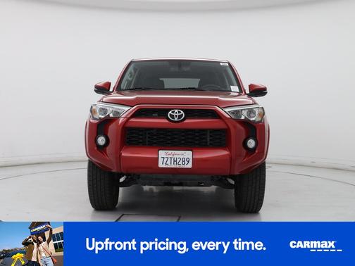 Red 2017 Toyota 4Runner SR5