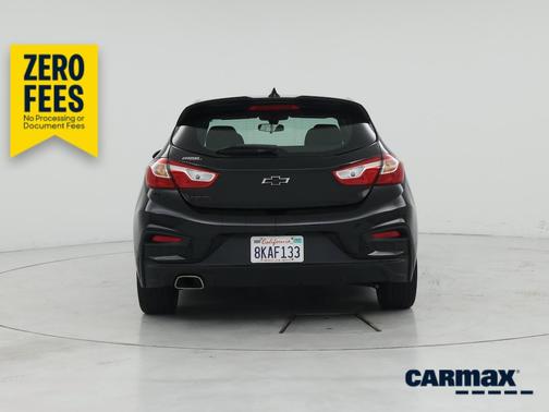 Black 2018 Chevrolet Cruze LT