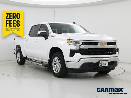 White 2023 Chevrolet Silverado 1500 LT