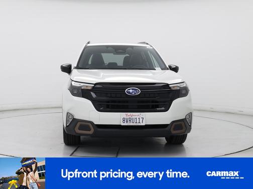 White 2025 Subaru Forester Hybrid Sport