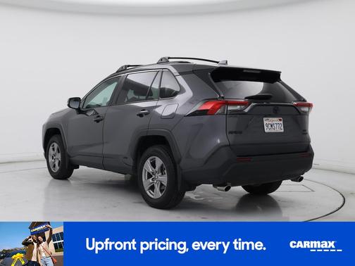Gray 2022 Toyota RAV4 Hybrid XLE