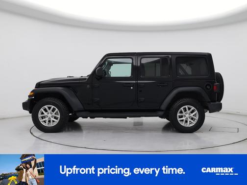 Black 2023 Jeep Wrangler Unlimited Sport S