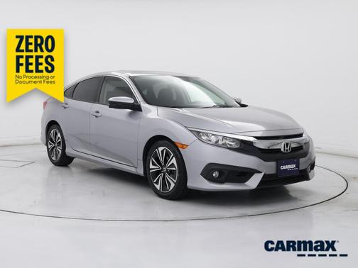 Silver 2018 Honda Civic EX-T