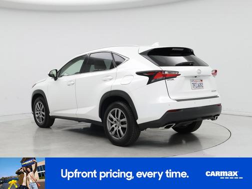 White 2016 Lexus NX 200t