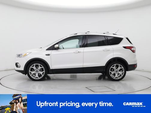 White 2017 Ford Escape Titanium