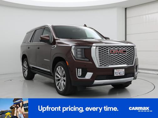Burgundy 2022 GMC Yukon Denali