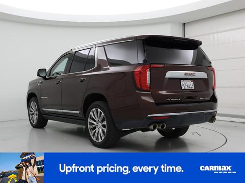 Burgundy 2022 GMC Yukon Denali