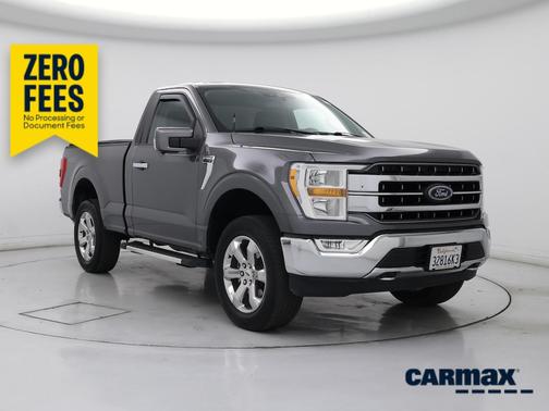 Gray 2021 Ford F-150 XLT