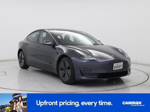 Gray 2021 Tesla Model 3 Long Range